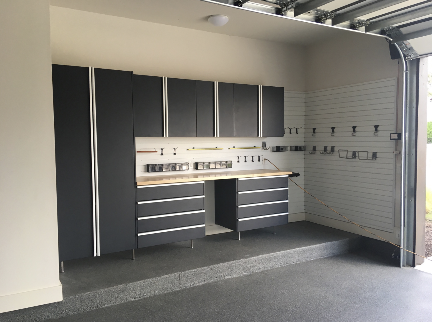 Garage Cabinets & Slatwall in Barton Creek | Garage Monkeyz